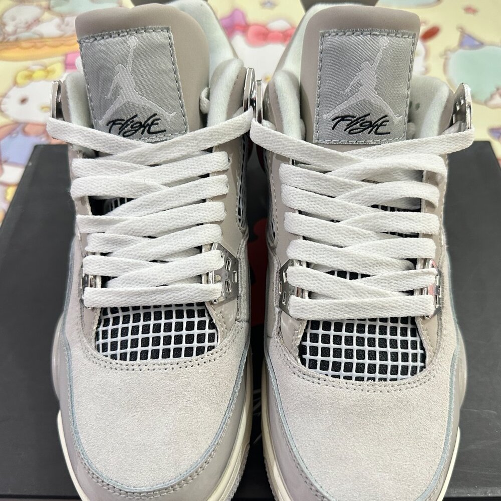 Air Jordan 4 Retro "Frozen Moments" (Light Iron Ore) Sneakers - Picture 3 of 5